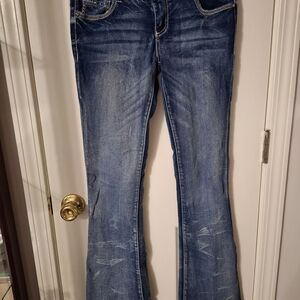 Amethyst Jeans *Like New*  Deep Blue Bootcut Size 5